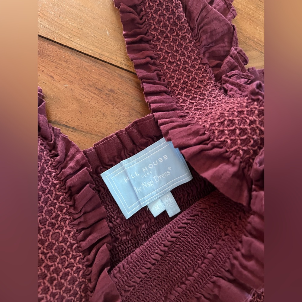 Hill House Home burgundy Nap Dress